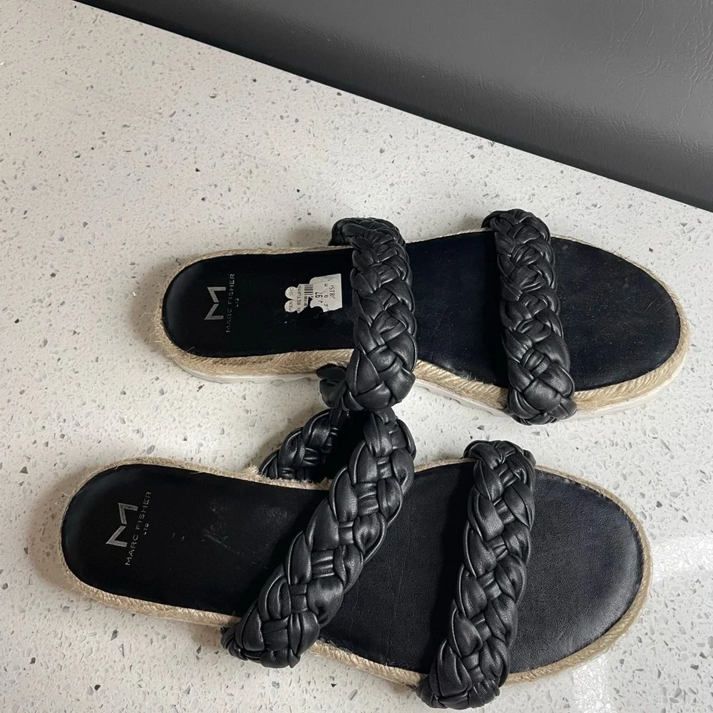 Marc Fisher Jamie Espadrille Slide Sandals​​